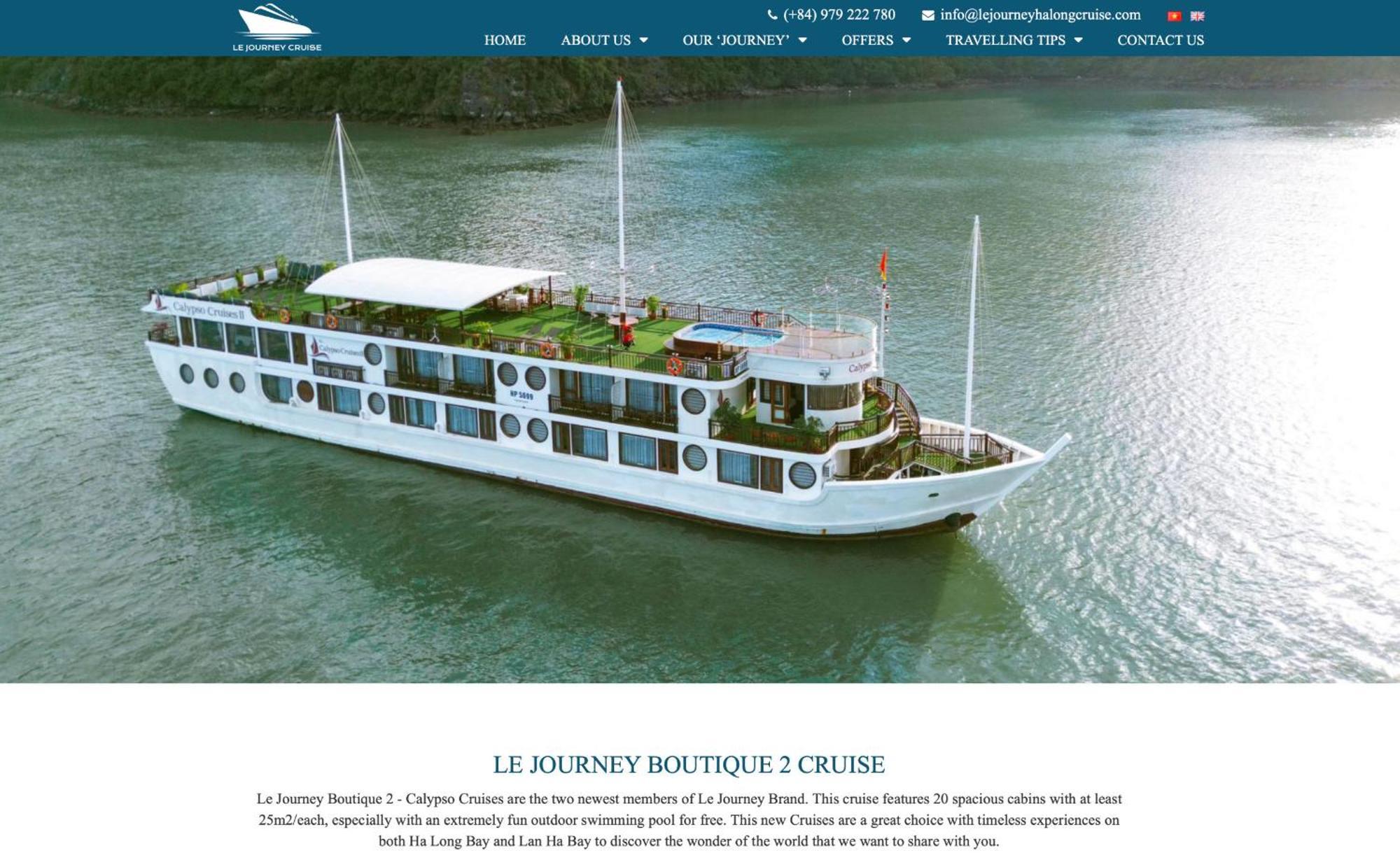 Le Journey Elegance Cruise Hotel Ha Long Eksteriør billede